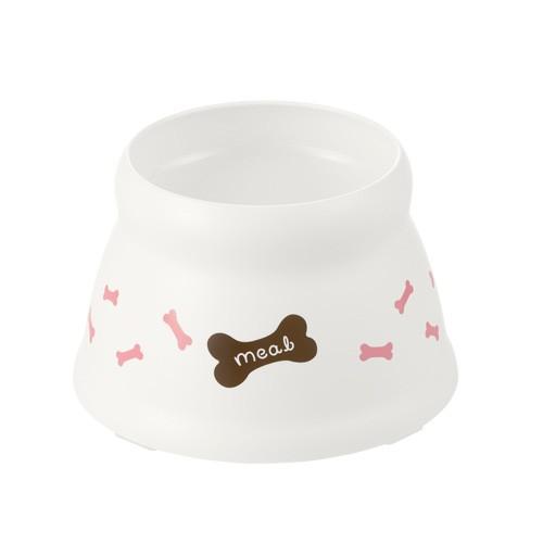 他サイト： (株)リッチェル こぼれにくい 脚付ドッグディッシュ SS ホワイト 犬 用品 食器 樹脂食器 4973655589953 {Nの商品画像