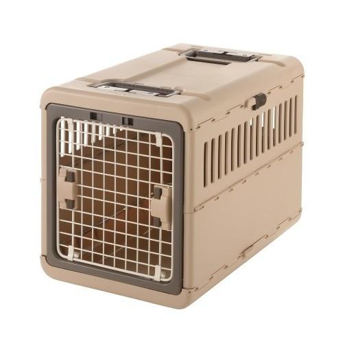 他サイト： (株)リッチェル キャンピングキャリー 折りたたみ L ダークブラウン 犬 用品 バスケット(キャリー等) 4973655599の商品画像