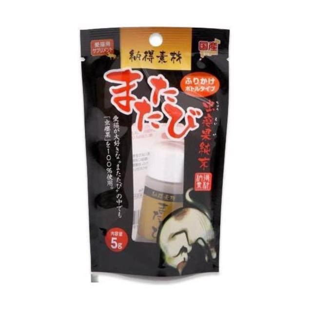 他サイト： ペットライブラリー(株) NAー022 納得素材 またたび 5g 猫 用品 草 またたび 4582191688466 {NP}の商品画像