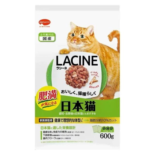 他サイト： 日本ペットフード(株) ラシーネ 日本猫 1.18kg 猫用品 フード ドライ 総合栄養食 4902112046906 {SK}の商品画像