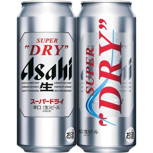 他サイト： スーパードライ アサヒ ビール 500ml 24本 【新・辛口 生ビール】の商品画像
