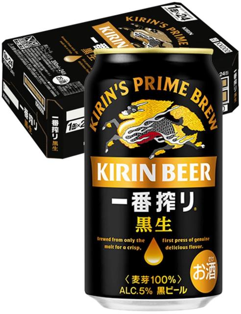 他サイト： 一番搾り 麒麟 ?酒350ml×24瓶 一番搾り〈?K生〉の商品画像