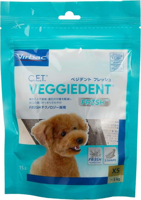 他サイト： 【訳あり】ビルバック (Virbac) C.E.T.ベジデントフレッシュ XS XSサイズ (15個) 453502330357の商品画像