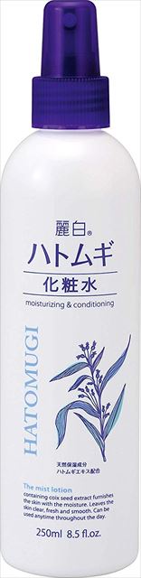 他サイト： 熊野油脂 麗白 ハトムギ 化粧水 ミストタイプ 250ml 本体(4513574031319)の商品画像