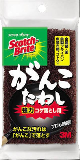 他サイト： スリーエムジャパン スコッチ・ブライト がんこたわし 強力コゲ落とし用 ( 4547452310418 )の商品画像