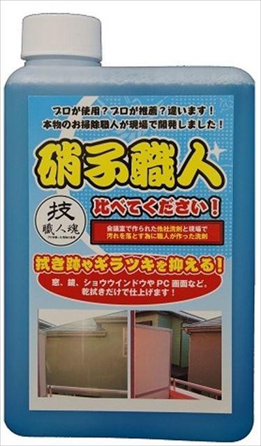 他サイト： 【業務用】技職人魂 硝子職人 詰め替え用 1L ( ガラス用洗剤 ) ( 4560302530101 )の商品画像