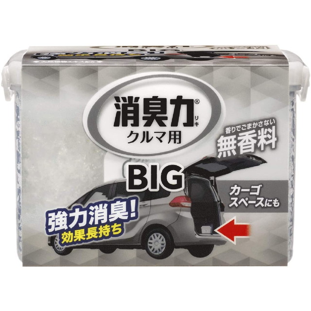 他サイト： エステー 消臭力 クルマ用 BIG 無香料 900g (4901070123728)の商品画像