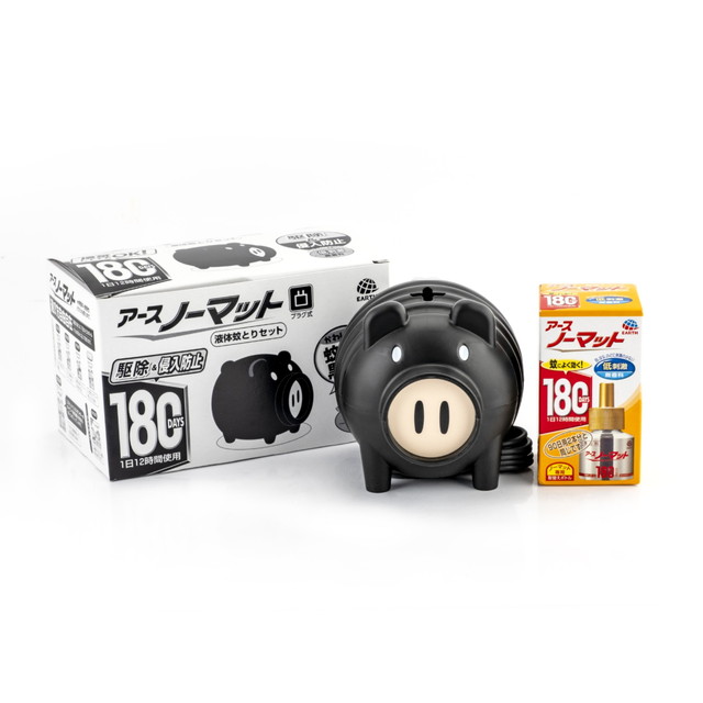 他サイト： アース製薬 アース ノーマット 蚊とり黒ブタ 180日セット 防除用医薬部外品の商品画像