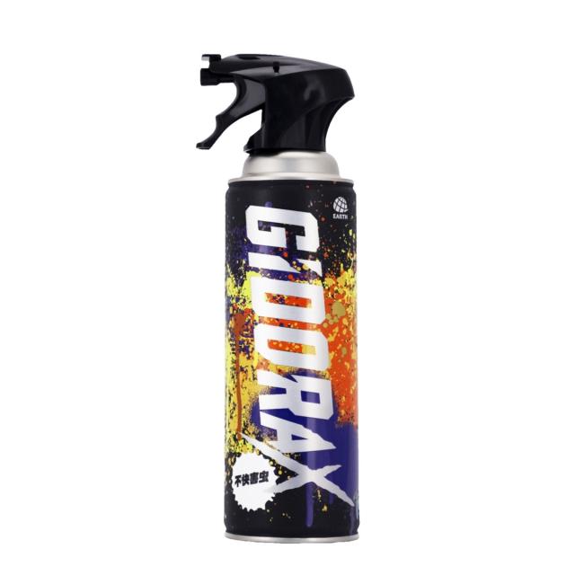 他サイト： アース製薬 ギドラクス 不快害虫用 スプレー 480ML 本体(4901080140517)※パッケージ変更の場合ありの商品画像