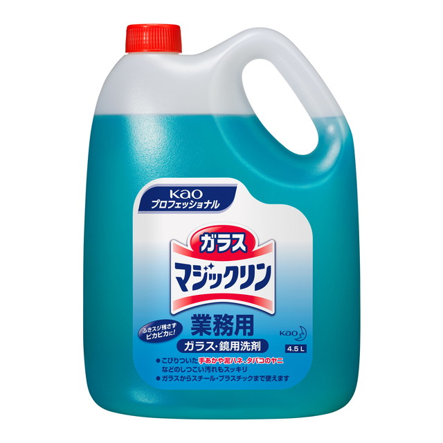 他サイト： 花王プロフェッショナル Kao ガラスマジックリン 業務用 4.5Lの商品画像