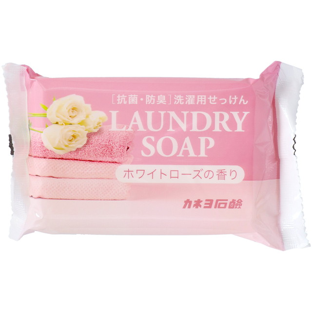 他サイト： カネヨ ランドリーソープ 135g ホワイトローズの香り 洗濯用せっけんの商品画像