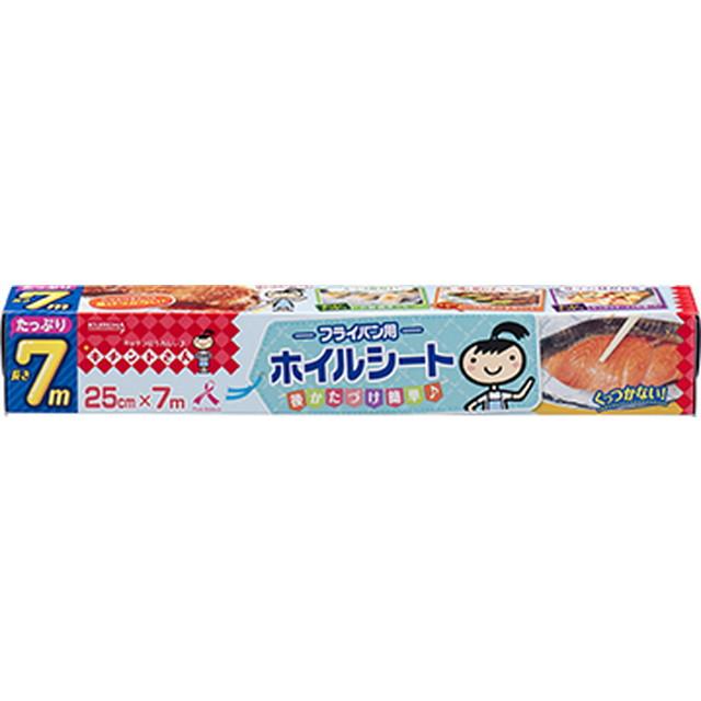 他サイト： クレハ キチントさん フライパン用ホイルシート25×7 (4901422325633)の商品画像