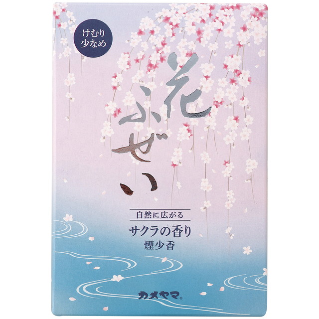他サイト： カメヤマ 花ふぜい桜 煙少香 徳用大型 220G 桜の香りを再現したお線香 ( 4901435854991 )の商品画像