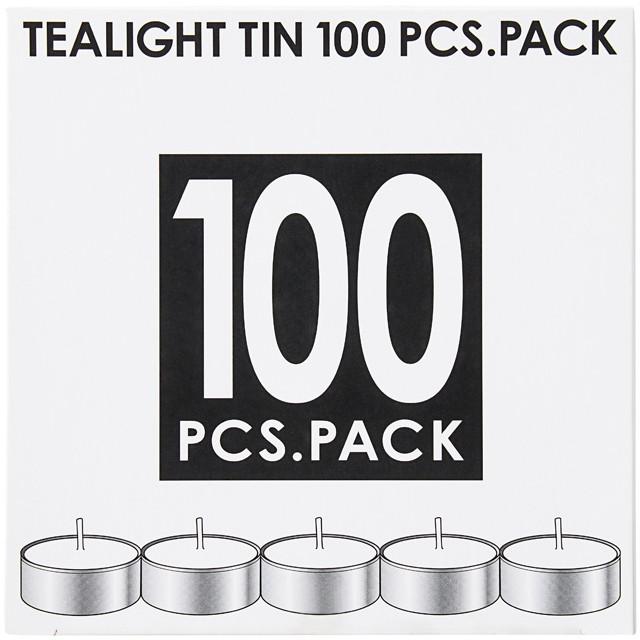 他サイト： カメヤマ ティーライト ティン 100個入の商品画像