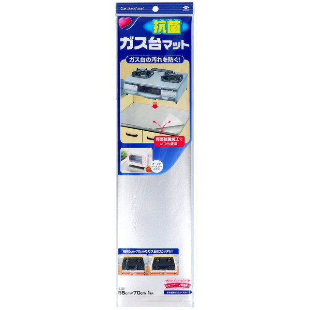 他サイト： 東洋アルミエコープロダクツ 東洋ニューガス台マット55cm×70cm ( 4901987223511 )の商品画像