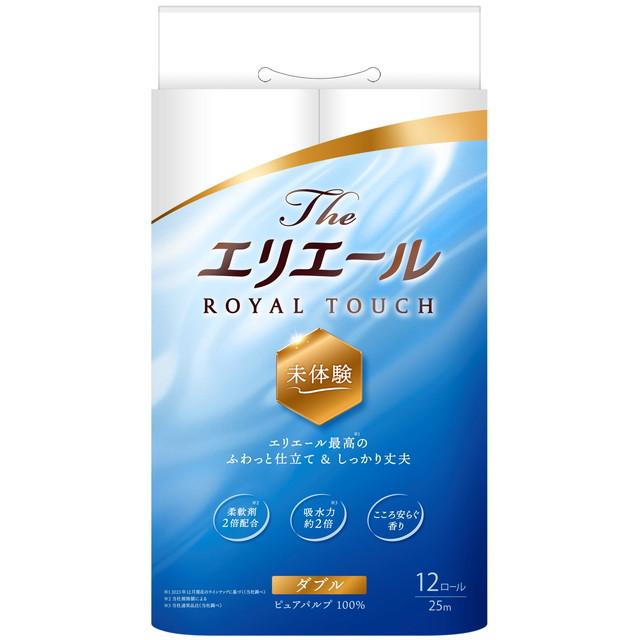 他サイト： 大王製紙 Theエリエール トイレットティシュー ダブル 12ロール入の商品画像