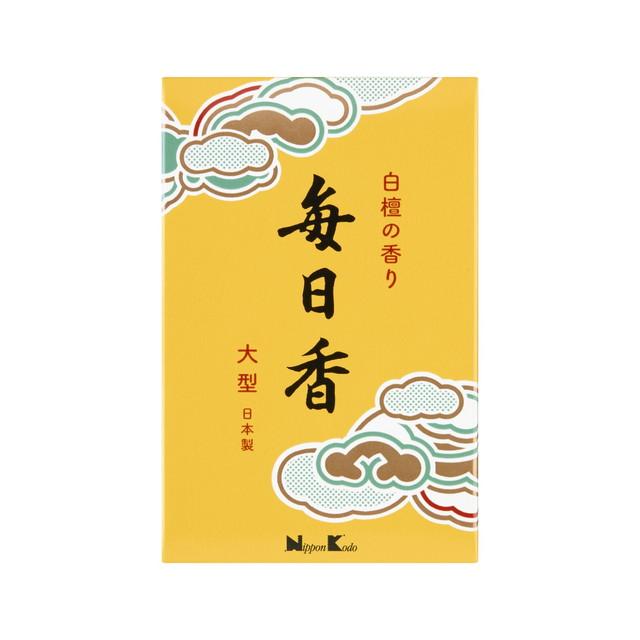 他サイト： 日本香堂 毎日香 大型バラ詰 240g(仏具用品 線香)(4902125108035)の商品画像