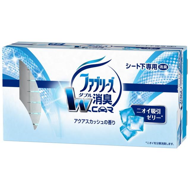 他サイト： P&G 車用 ファブリーズ 置き型 アクアスカッシュの香り 本体 130g ( febreze 芳香剤 消臭 置型 車内用 ) の商品画像