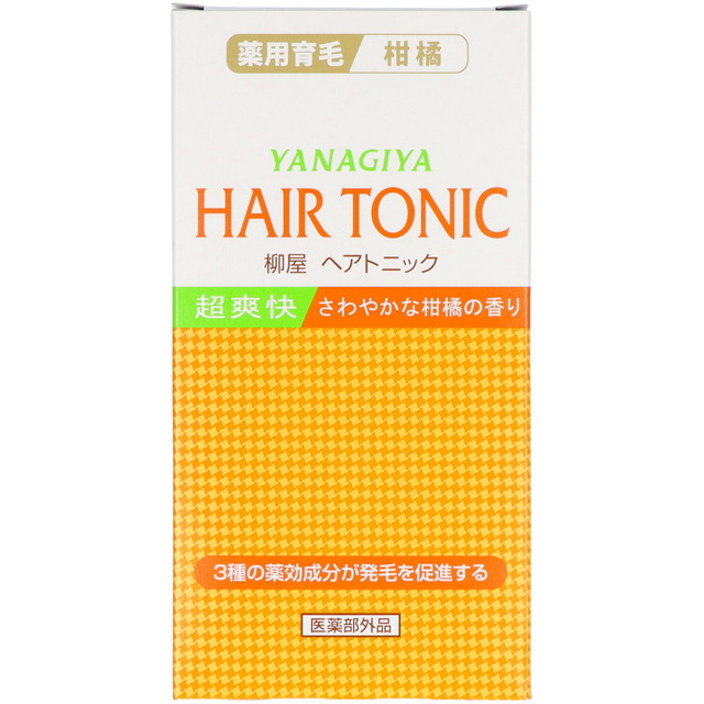 他サイト： 柳屋本店 柳屋 ヘアトニック 柑橘 240ml さわやかな天然柑橘の香り 医薬部外品 ( 薬用育毛トニック ) ( 490301の商品画像
