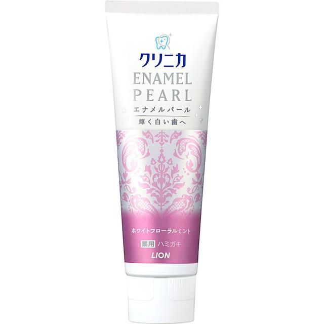 他サイト： 【今月のオススメ品】ライオン クリニカ エナメルパール ホワイトフローラルミント 130g ( 歯磨き・オーラルケア ) ( 4の商品画像