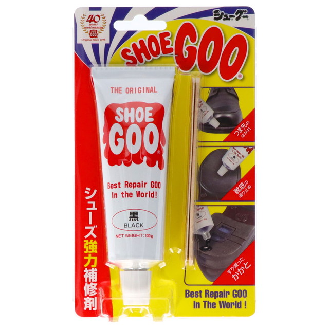 他サイト： 【メール便 送料込】コロンブス シューグー 黒 ブラック 100g 靴の補修 1個の商品画像