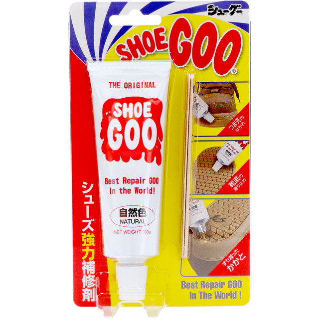 他サイト： 【靴の補修材】コロンブス シューグー 100g 自然色 ( ナチュラル ) ( 4971671181298 )の商品画像