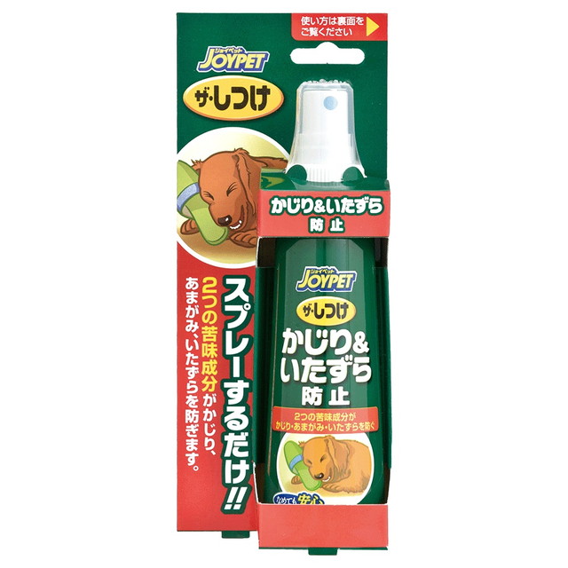 他サイト： ジョイペット ザ・しつけ かじり&いたずら防止 100ml (犬用しつけ用品 噛み癖・防止)(4973293000780)の商品画像