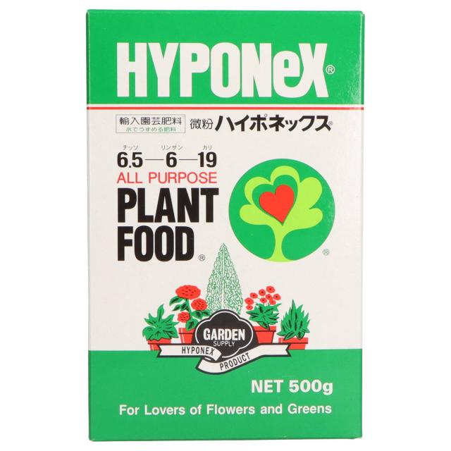 他サイト： 【メール便】ハイポネックス 微粉 ハイポネックス 500g 液体肥料 1個の商品画像