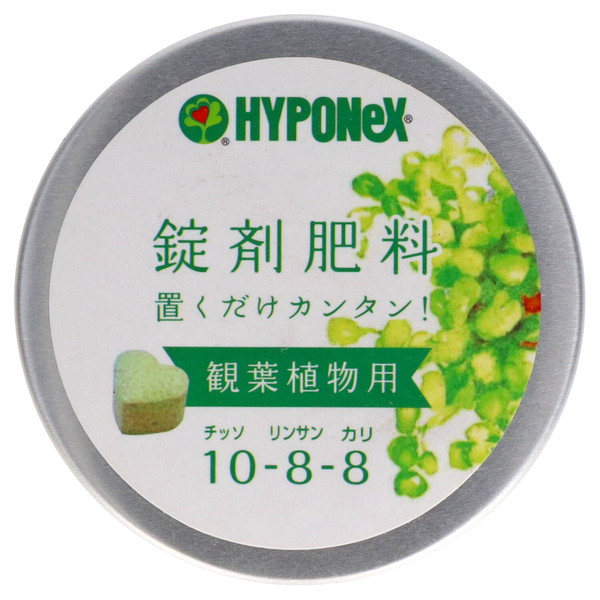 他サイト： ハイポネックス 錠剤肥料 観葉植物用 約70錠入の商品画像