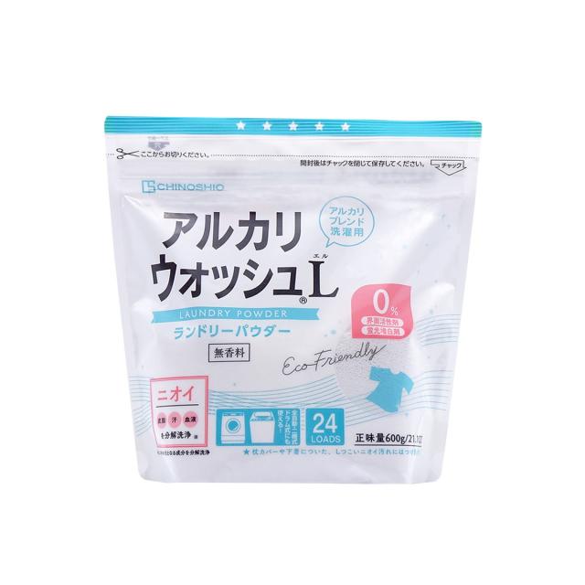 他サイト： 地の塩社 アルカリウォッシュ L ランドリーパウダー 無香料 600G 洗濯用洗剤の商品画像
