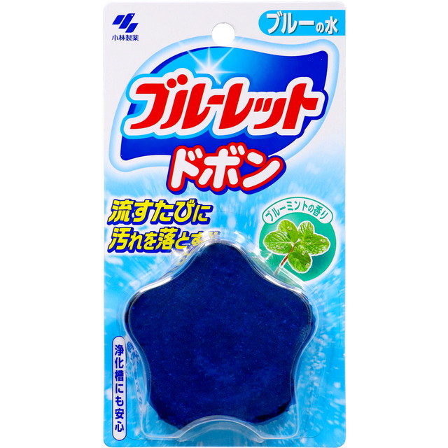 他サイト： 小林製薬 ブルーレットドボン ブルーミントの香り ブルーの水 ( 4987072329801 )の商品画像