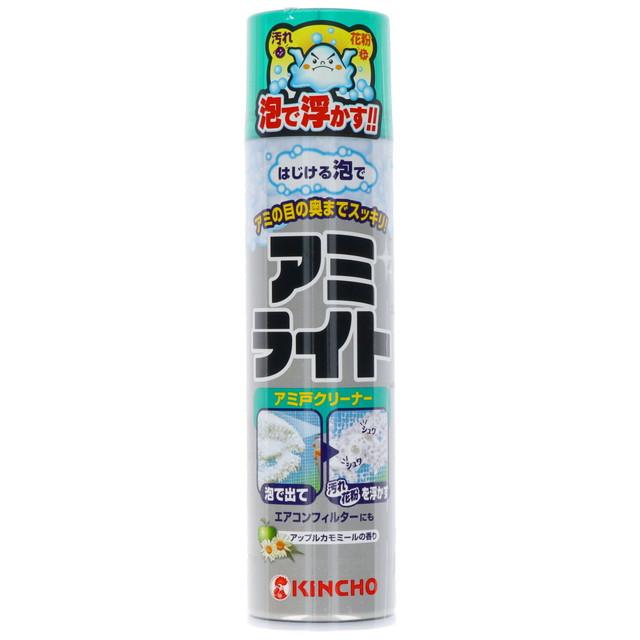 他サイト： 大日本除虫菊 アミライト アミ戸クリーナー 290ml(窓・網戸用泡クリーナー)(4987115854239)の商品画像