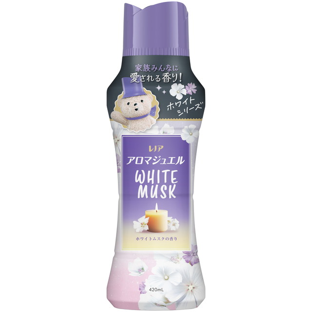 他サイト： P&G レノア アロマジュエル ホワイトムスクの香り 本体 420mLの商品画像
