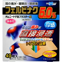他サイト： 【第2類医薬品】オムニードFBプラスターα 40枚 [テイコクファルマケア]の商品画像