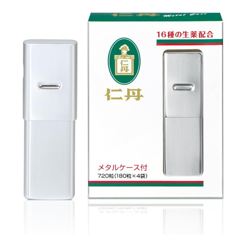 他サイト： 【メール便送料無料】【お取り寄せ対象品】森下仁丹 仁丹メタルケース 720粒入の商品画像