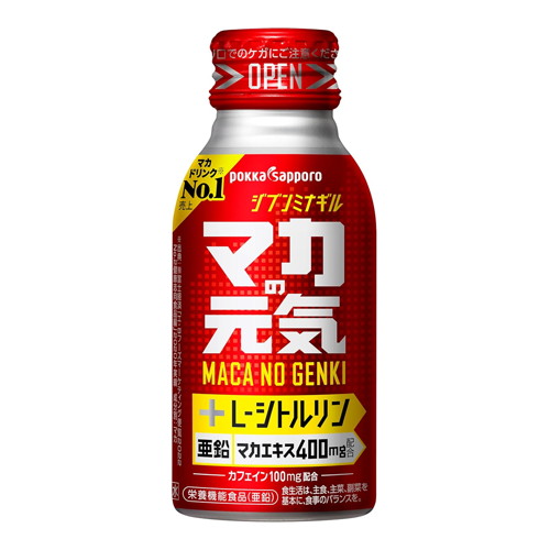 他サイト： ◆30個セット/ポッカサッポロ マカの元気ドリンク 100ml  *1ケース[ポッカサッポロフード&ビバレッジ]の商品画像