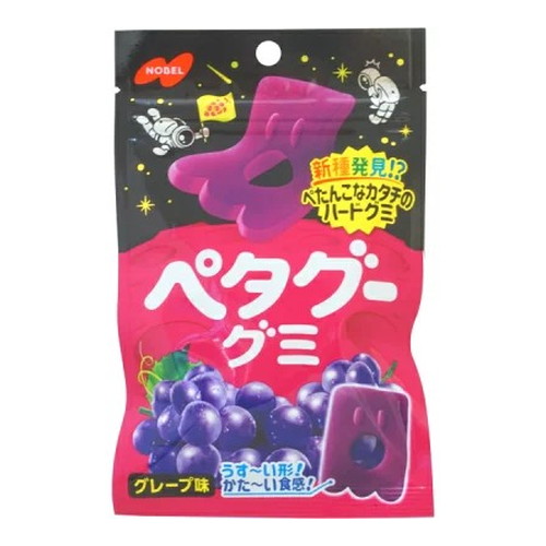 他サイト： ◆6個セット/【メール便送料無料】ノーベル ぺタグーグレープ50g [ノーベル]の商品画像