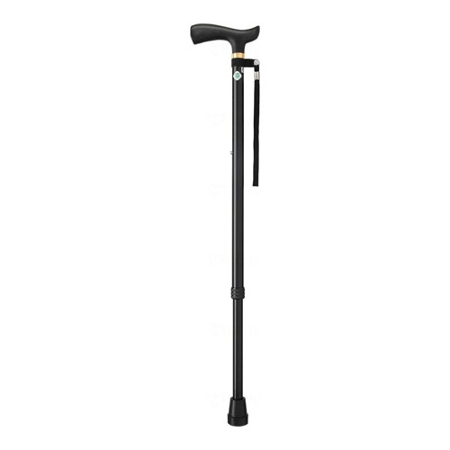 他サイト： 【お取り寄せ対象品】フジホームステッキベーシックE伸縮M ブラック [フジホーム]の商品画像