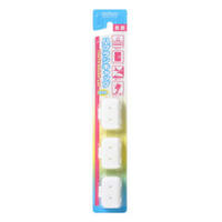 他サイト： 【メール便送料無料】エビス ハブラシキャップ抗菌・大人用 3コ入の商品画像