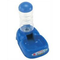 他サイト： ペティオディッシュ 給水器付き ブルー[ヤマヒサペットケア事業部 Petio(ペティオ)]の商品画像