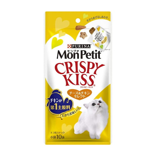 他サイト： ◆2個セット/【メール便送料無料】Mon Petit モンプチ クリスピーキッス チーズ&チキンセレクト 30g [ネスレピュリの商品画像