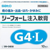 他サイト： 【第(2)類医薬品】ジーフォーL注入軟膏(10コ入)[ジーフォー]の商品画像