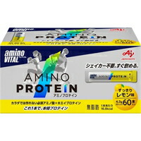 他サイト： アミノバイタル アミノプロテイン レモン味(4.3g*60本入)[アミノバイタル(AMINO VITAL)]の商品画像