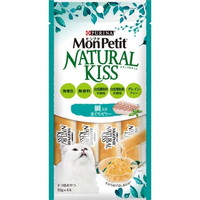 他サイト： ◆2個セット/【メール便送料無料】モンプチ ナチュラルキッス 鯛入りまぐろゼリー(10g*4本入)[モンプチ]の商品画像