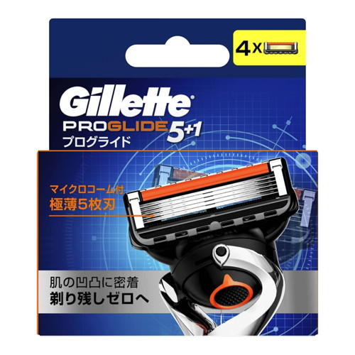 他サイト： 【メール便送料無料】プログライドマニュアル替刃4B 4個[P&Gジャパン]の商品画像
