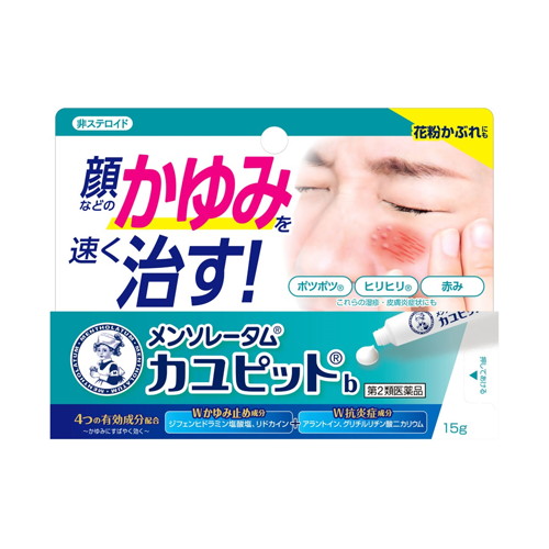 他サイト： 【第2類医薬品】【メール便送料無料】メンソレータムカユピットb15g[メンソレータム]の商品画像
