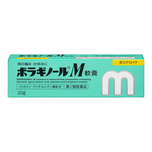 他サイト： 【第2類医薬品】【メール便送料無料】天藤製薬 ボラギノールM軟膏 20g [ボラギノール]の商品画像