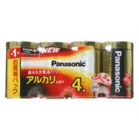 他サイト： Panasonic パナソニック  アルカリ乾電池 単1形 4本パック LR20XJ/4SWの商品画像
