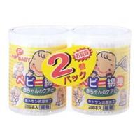 他サイト： ピップ ベビー綿棒 200Pケース入 2個パック [ピップヘルス]の商品画像