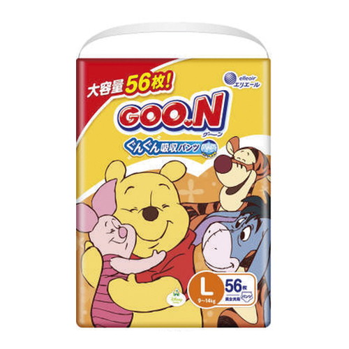 他サイト： グーン まっさらさら通気 パンツ Lサイズ 56枚入 [グーン GOO.N]の商品画像